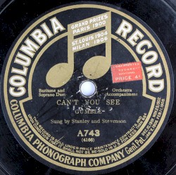 Cover of Can't You See / The Garden of Roses by Frank C. Stanley