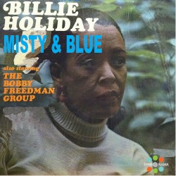 Cover of Misty & Blue by Billie Holiday