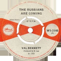 Cover of The Russians Are Coming / Sir Lees Whip by Val Bennett
