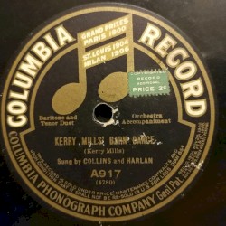 Cover of Kerry Mills' Barn Dance / Silver Bell by Stanley and Burr