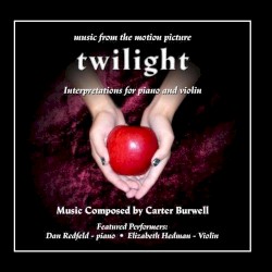Cover of Twilight: Interpretations for Piano and Violin by Carter Burwell