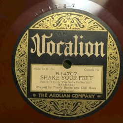 Cover of Covered Wagon Days / Shake Your Feet by Cliff Hess